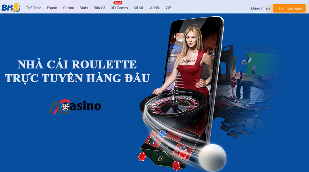 BK8 - Sân chơi Roulette online tuyệt đỉnh